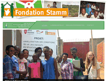 Tablet Screenshot of fr.fondation-stamm.org